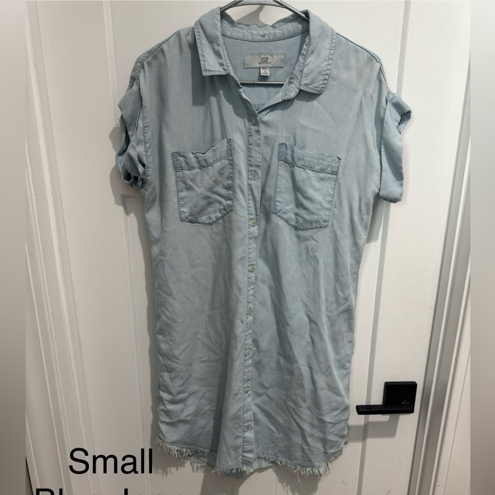 Light Blue Denim Dress